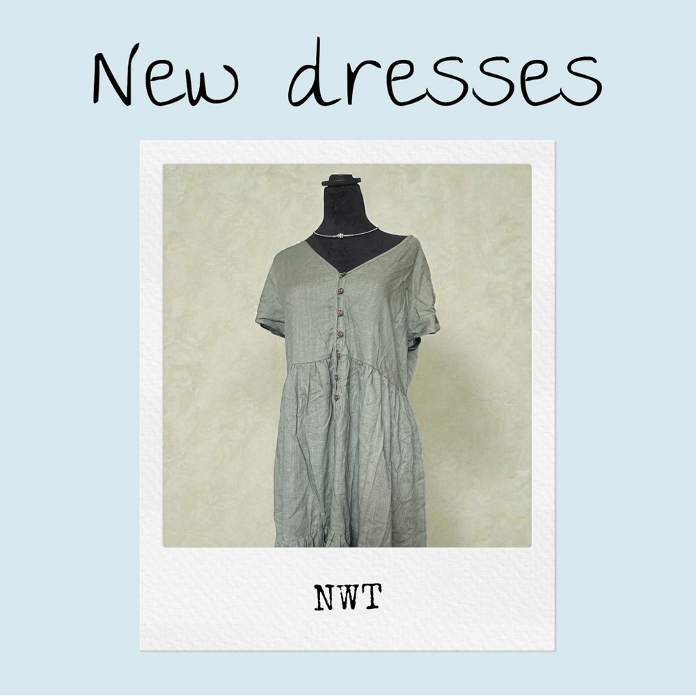 Elegant Sage Midi Dress